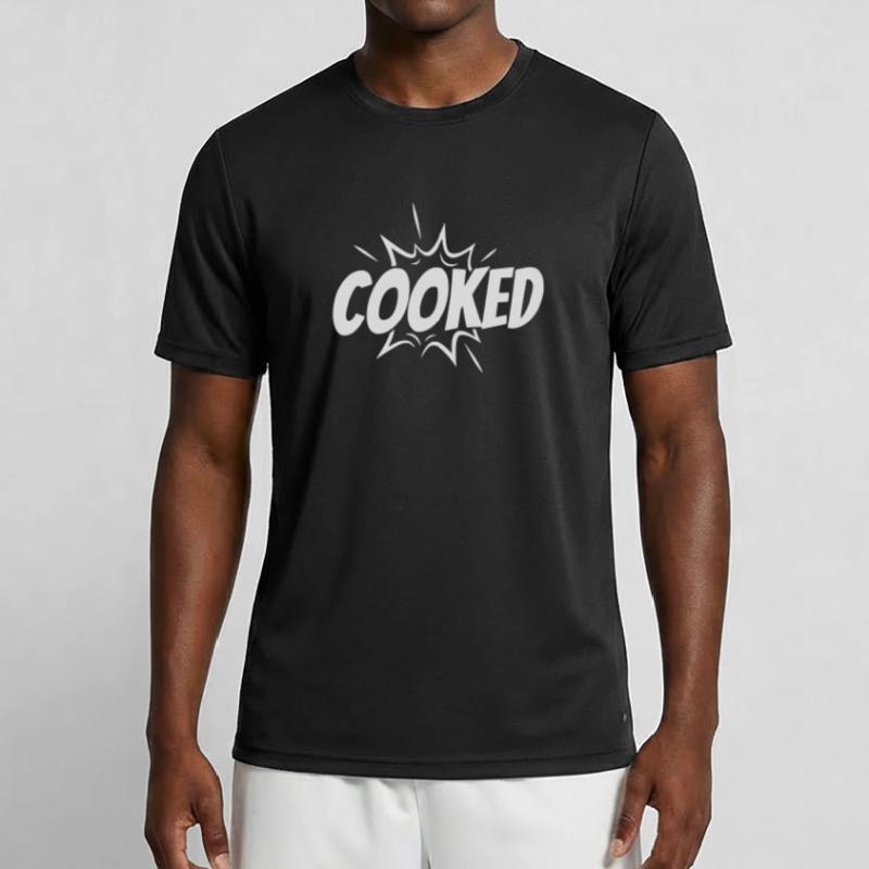Cooked Explosiver Comic-Style Männer Funktions-T-Shirt