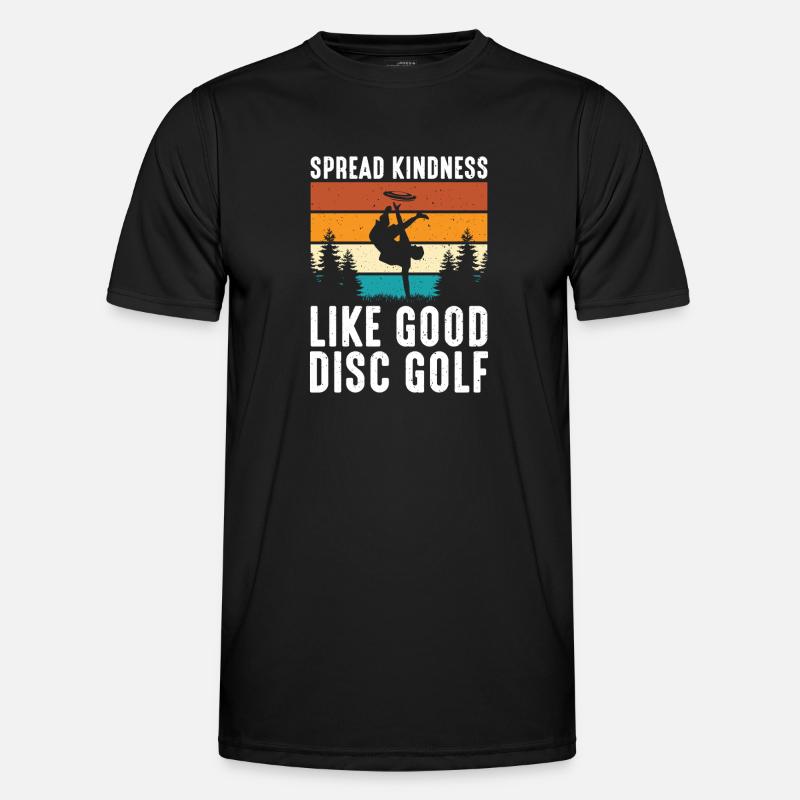 Disc Golf Gifts Disc Golf - Men's Functional T-Shirt - black