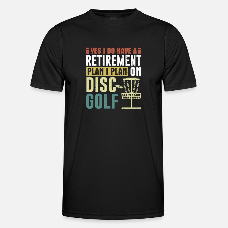 Disc Golf Gifts Disc Golf - Men's Functional T-Shirt - black