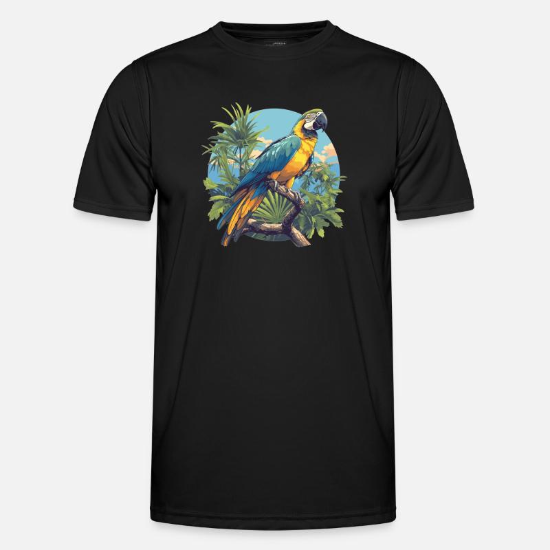Macaw's Era - Men's Functional T-Shirt - black