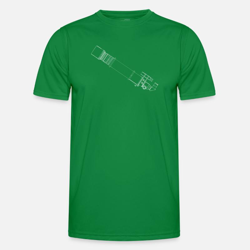 Plan du télescope T-shirt sport Homme