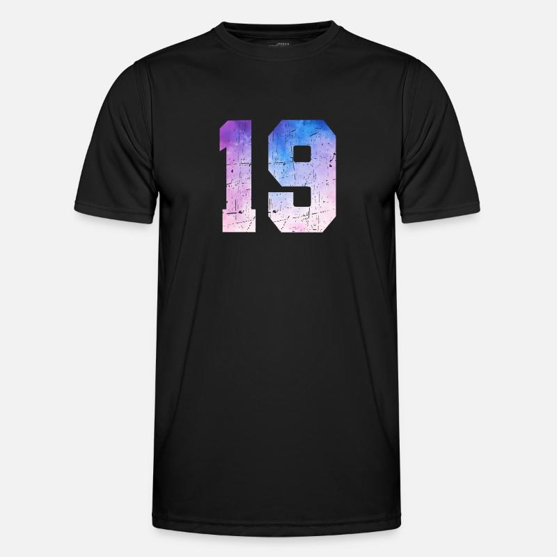 Issue 19 – 19th Anniversary Gift - Men's Functional T-Shirt - black