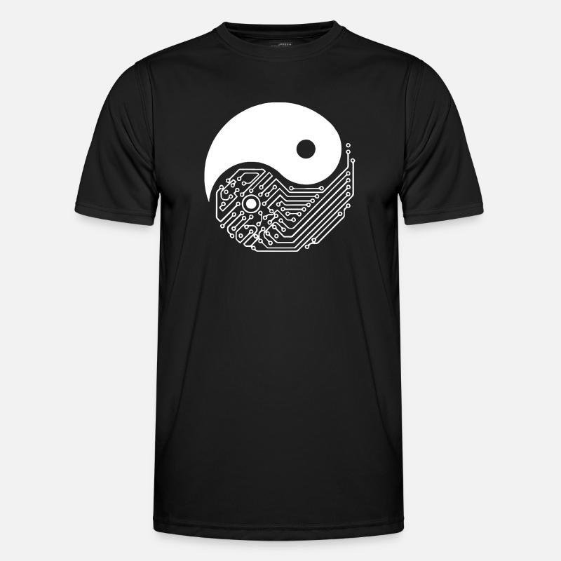 Machine Learning Deep Learning und KI-ML-Ingenieur - Männer Funktions-T-Shirt - Schwarz