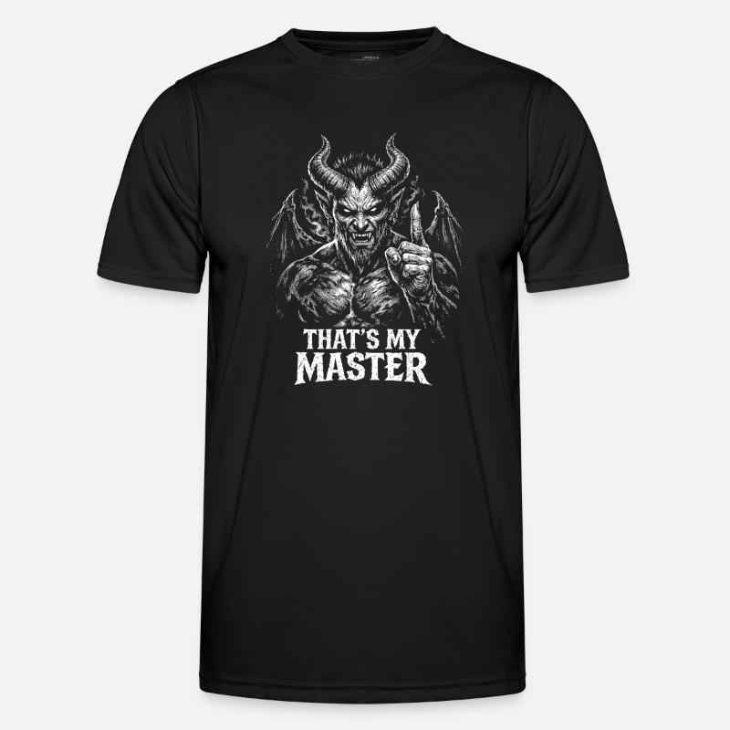 devil - Men's Functional T-Shirt - black
