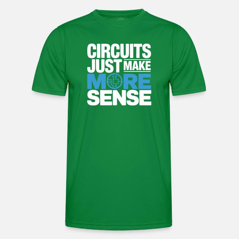 Les circuits rendent la technologie plus significative T-shirt sport Homme