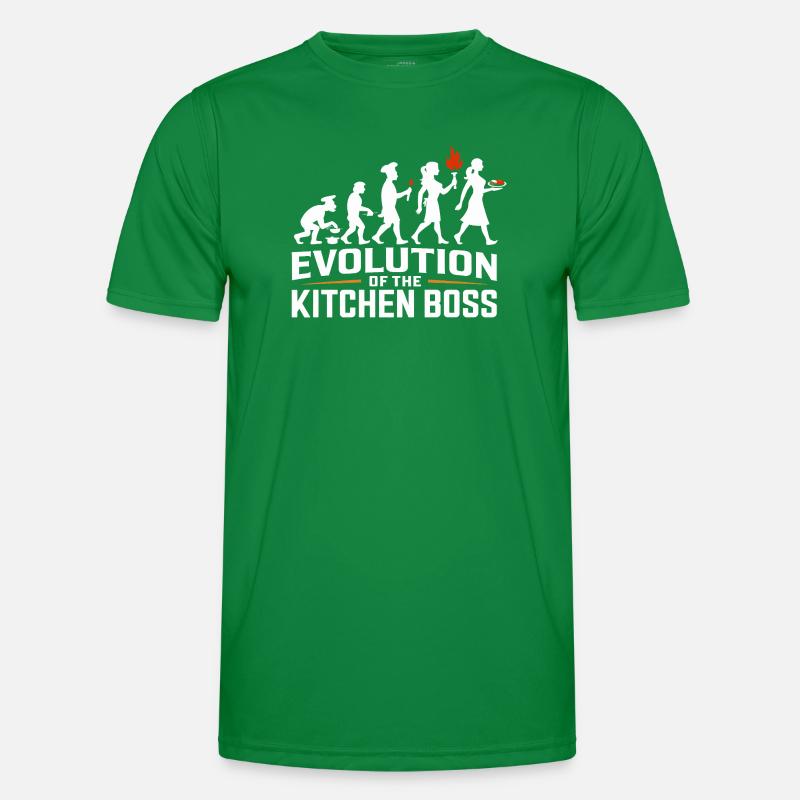 Évolution du chef T-shirt sport Homme