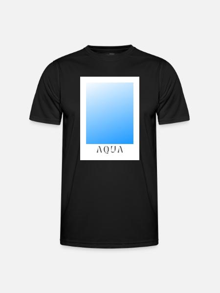 Aqua - Men's Functional T-Shirt - black