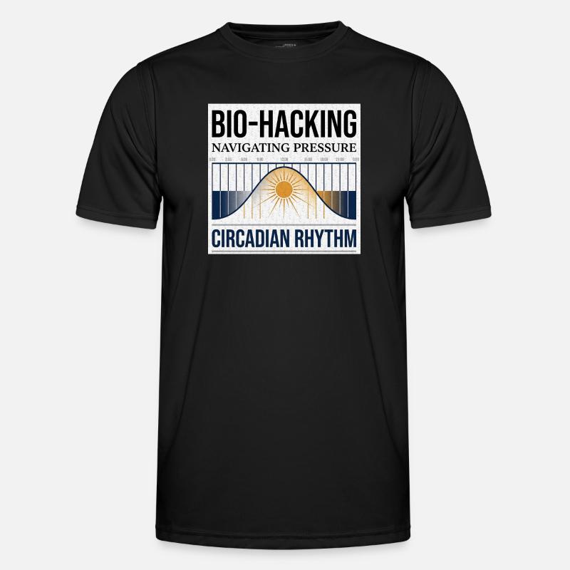 Bio Hacking - Men's Functional T-Shirt - black