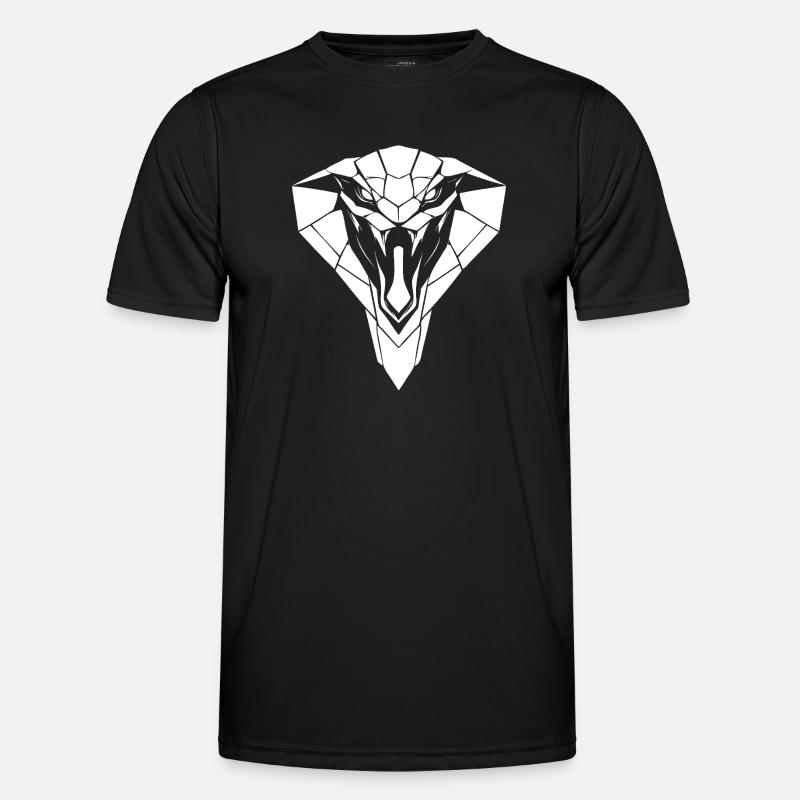 Cobra Style – Danger & Elegance - Men's Functional T-Shirt - black