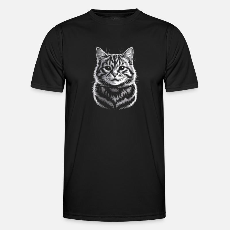 Britisch Kurzhaar BKH - Männer Funktions-T-Shirt - Schwarz