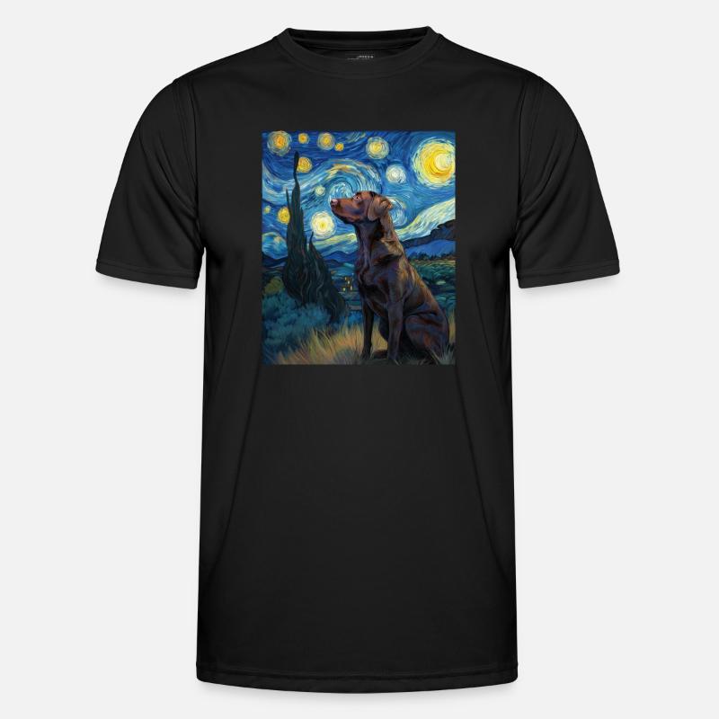 Labrador Retriever - Men's Functional T-Shirt - black