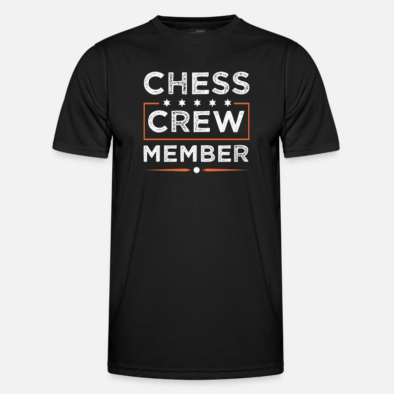 Chess Crew - Men's Functional T-Shirt - black