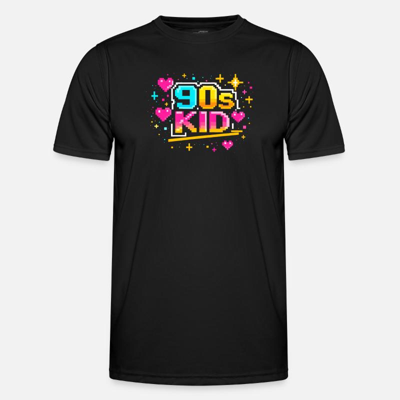 90s kid - Men's Functional T-Shirt - black