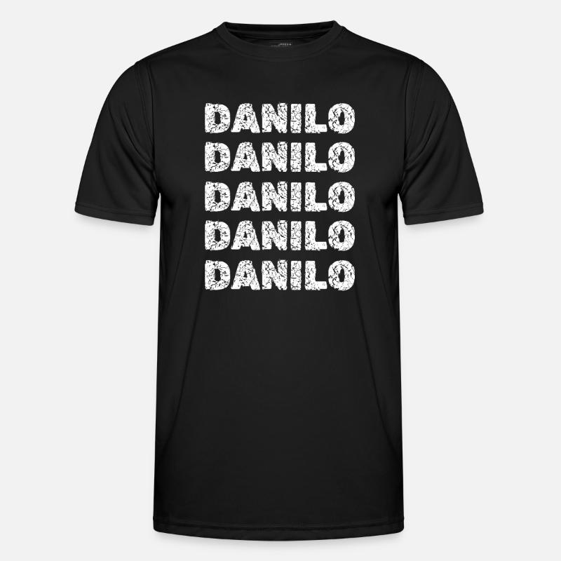 Danilo as a name - Men's Functional T-Shirt - black