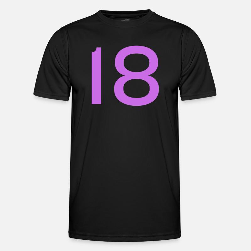 18 - Men's Functional T-Shirt - black