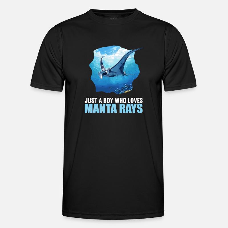 Rays Manta Rays - Men's Functional T-Shirt - black
