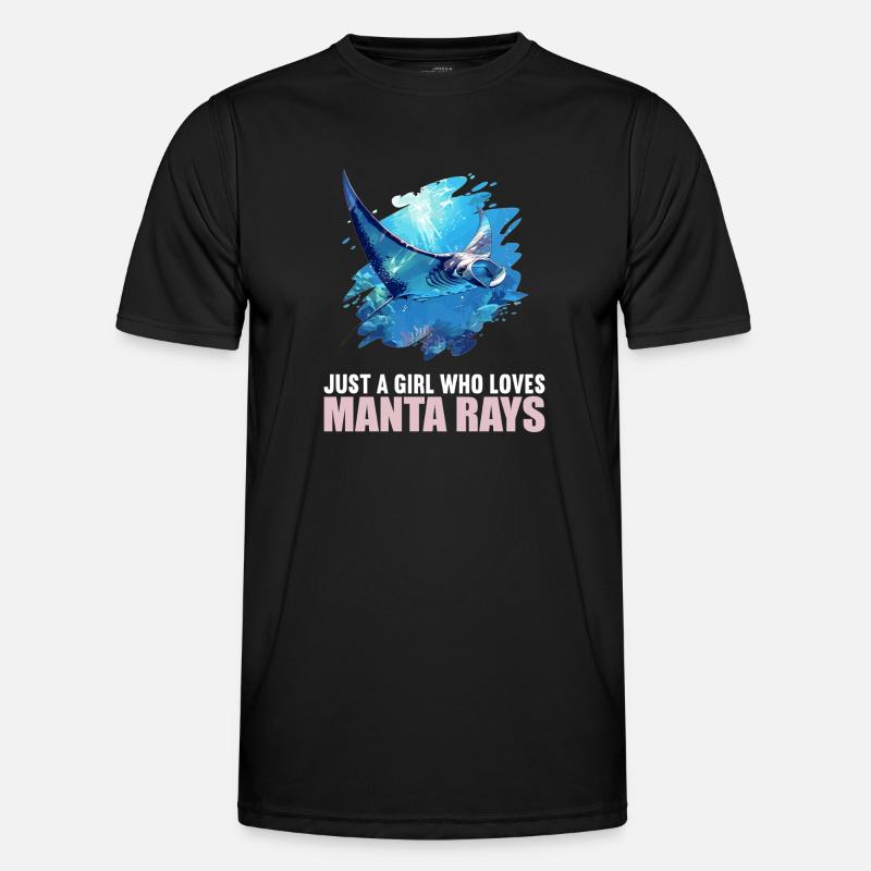 Rays Manta Rays - Men's Functional T-Shirt - black