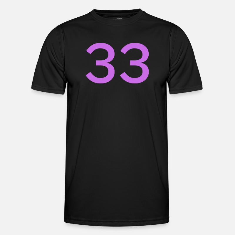 33 - Men's Functional T-Shirt - black