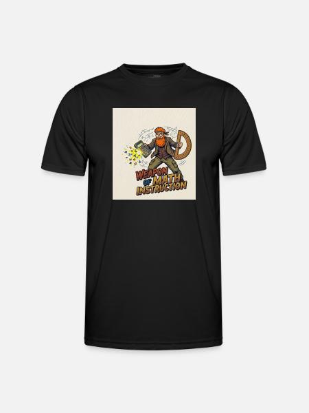 Weapon of Math Instruction - Men's Functional T-Shirt - black
