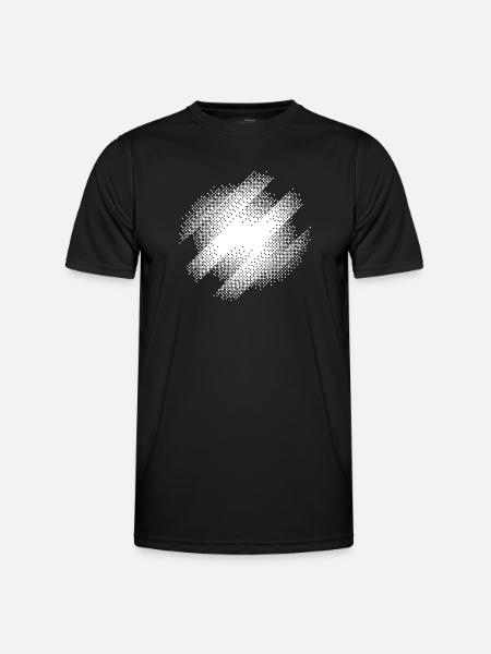 Bauhaus Burst Résumé - T-shirt sport Homme - noir