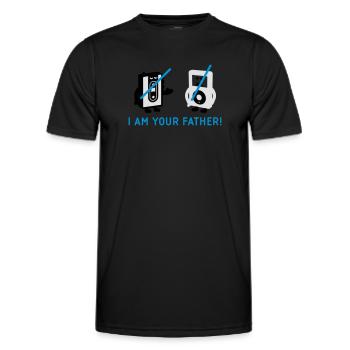 vs pod - Männer Funktions-T-Shirt - Schwarz - Vorne - AI Model Male 178 dark (178cm)