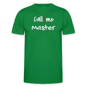 Master 2026 Diplôme - T-shirt sport Homme - vert - Devant - AI Model Male 178 dark (178cm)