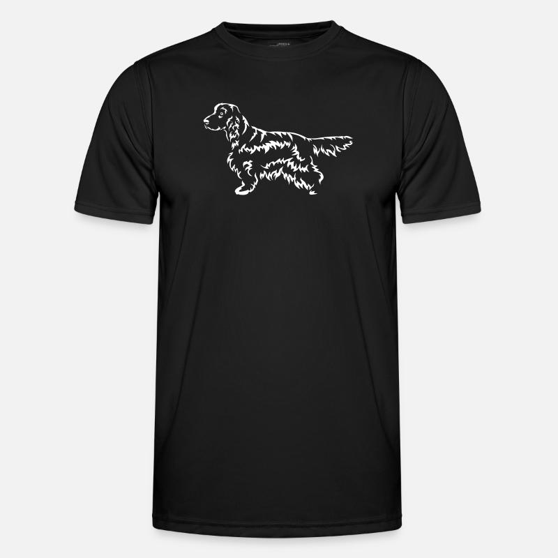 Cocker Spaniel "Black Edition" - Men's Functional T-Shirt - black