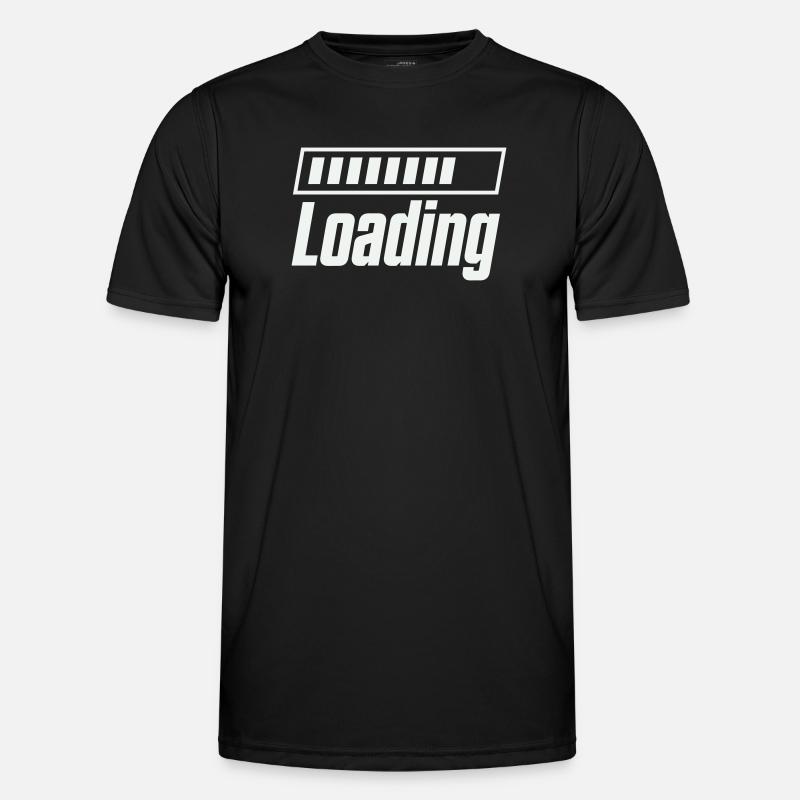 Loading Loading Bar - Men's Functional T-Shirt - black