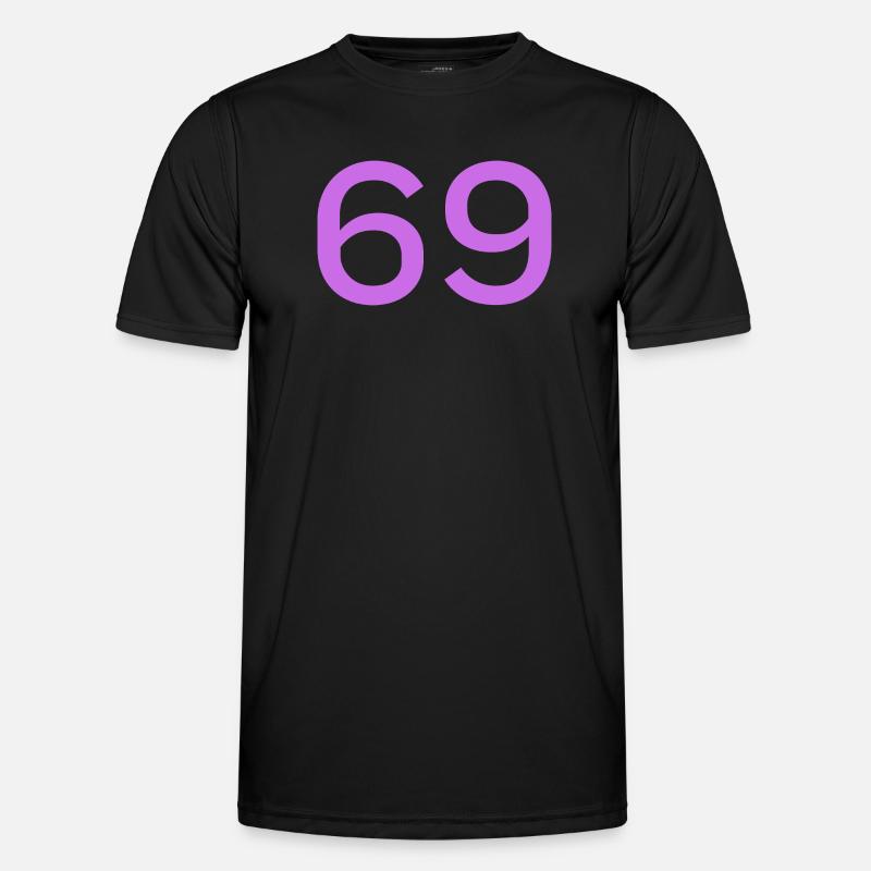 69 - Men's Functional T-Shirt - black