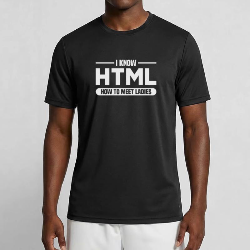 Programmation HTML d’humour disant T-shirt sport Homme