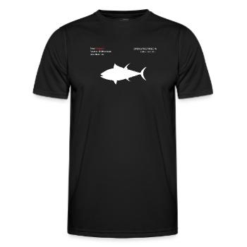 Tuna - Men's Functional T-Shirt - black - Front - AI Model Male 178 dark (178cm)