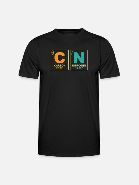 67 Meme Sjov Lærer Naturvidenskab Periodisk System Retro - Funktionsshirt til herrer - sort