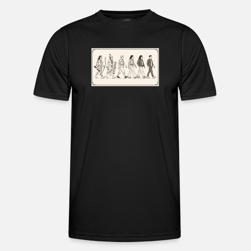 Molukkische Entwicklung durch s2soon - Männer Funktions-T-Shirt - Schwarz