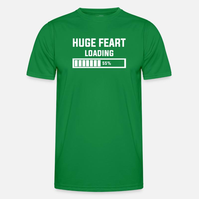 Horror-Inspired Loading Screen Design Men's Functional T-Shirt