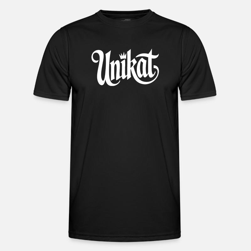 Unique Unique Individual Self-Worth Unique - Men's Functional T-Shirt - black