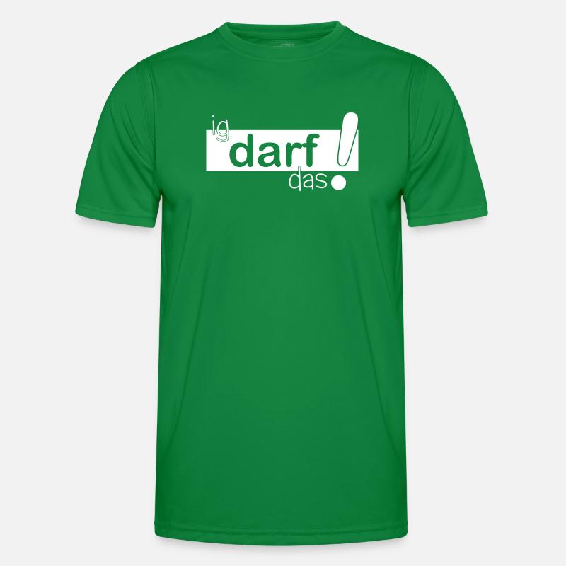 ig darf das! Männer Funktions-T-Shirt