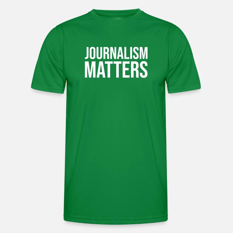 Le journalisme compte T-shirt sport Homme