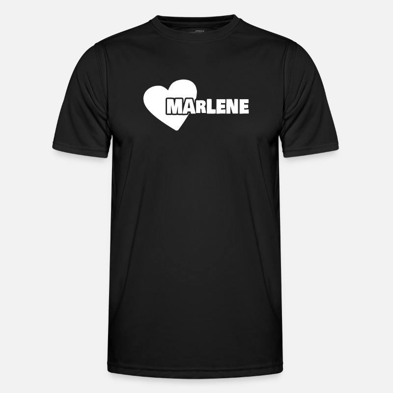 First name Marlene - Men's Functional T-Shirt - black