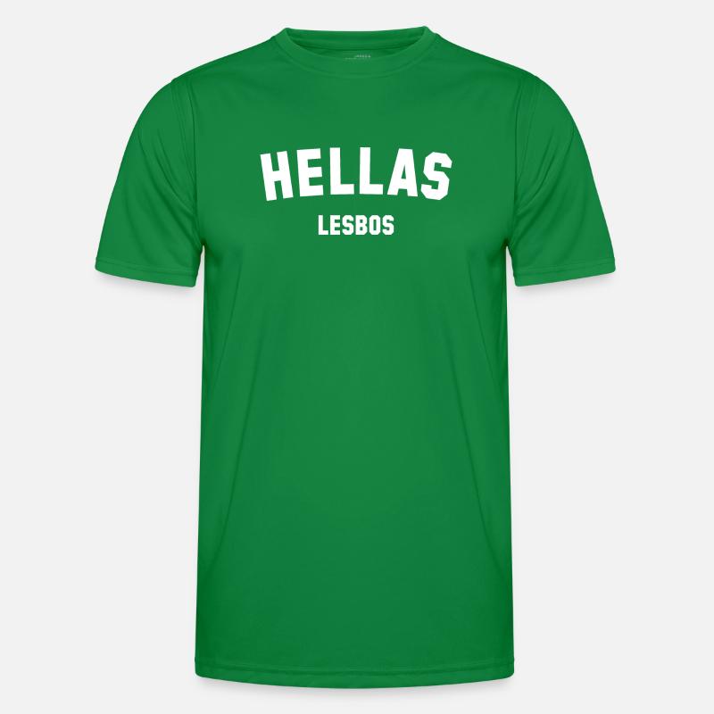 HELLAS LESBOS Grèce T-shirt sport Homme