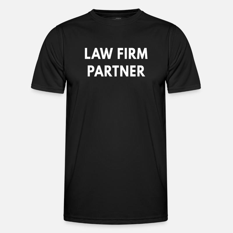 Anwaltskazleipartner Executive Career Geschenk-T-Shirt - Männer Funktions-T-Shirt - Schwarz