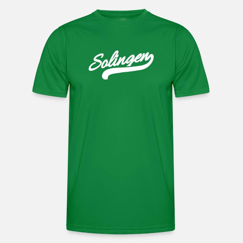 Solingen Retro Männer Funktions-T-Shirt