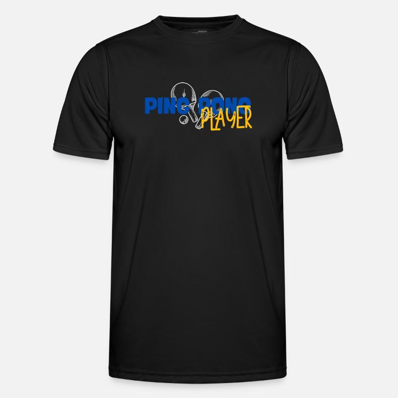 Ping Pong Player Men's Functional T-Shirt