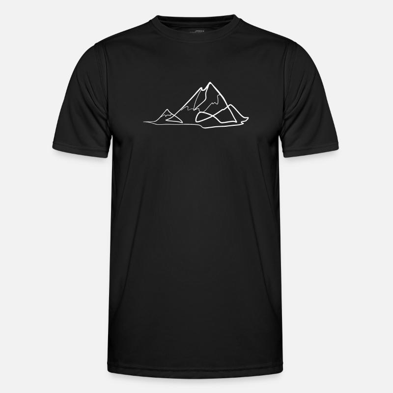 Mountain - Men's Functional T-Shirt - black