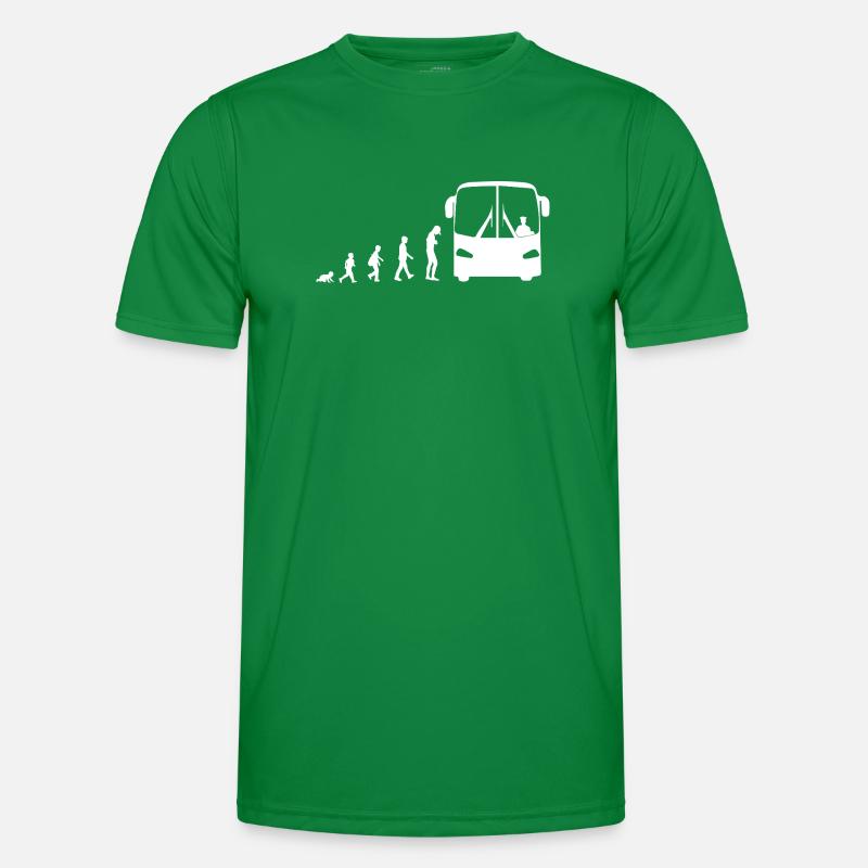 Évolution du bébé au chauffeur de bus T-shirt sport Homme