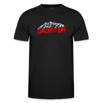 Dachstein Ramsau Österreich Souvenir  - Männer Funktions-T-Shirt - Schwarz - Vorne - AI Model Male 178 dark (178cm)