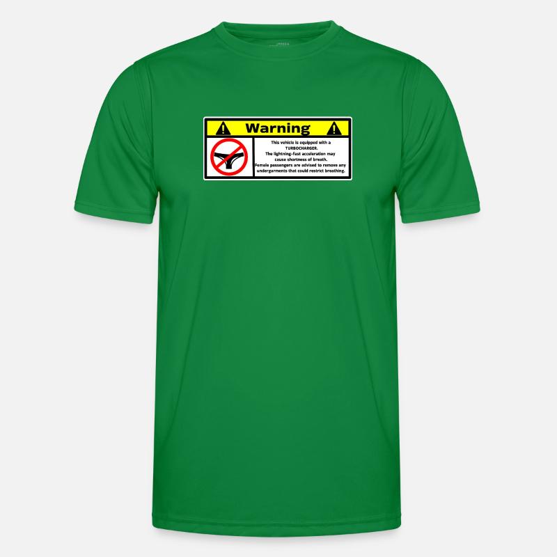 warning Men's Functional T-Shirt