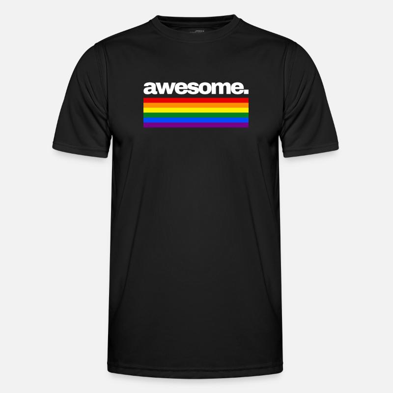 awesome - Men's Functional T-Shirt - black
