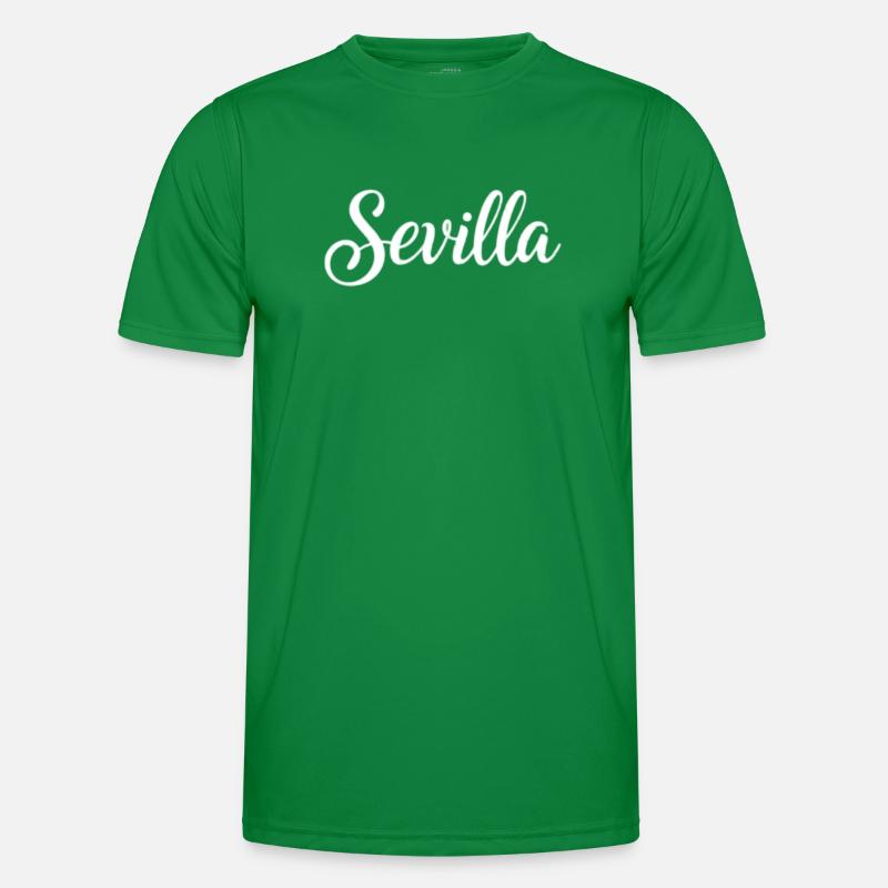 Sevilla Handlettering Script Männer Funktions-T-Shirt