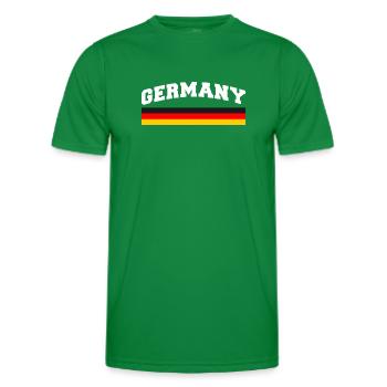 Pavillon allemand Allemagne - T-shirt sport Homme - vert - Devant - AI Model Male 178 dark (178cm)