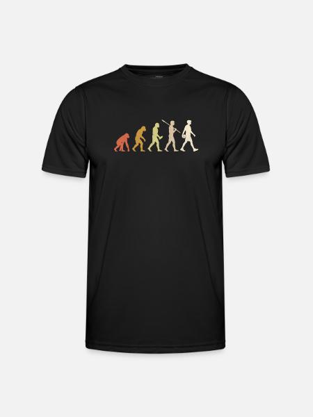 Jeu drôle de Volleyball Evolution - T-shirt sport Homme - noir